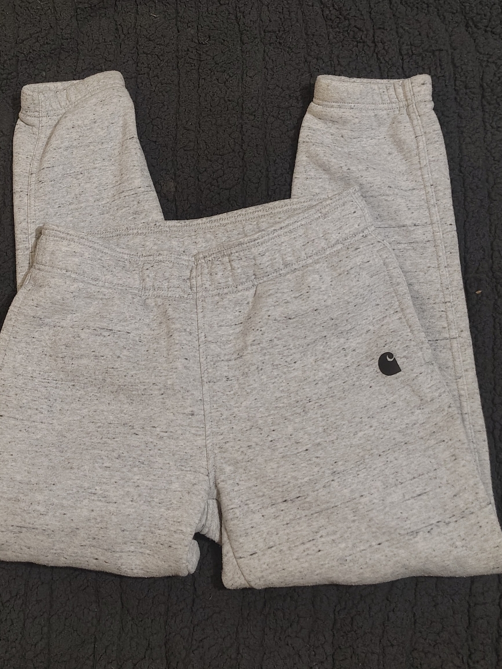 Carhartt Women's Light Gray Heather Jogger Sweatpants